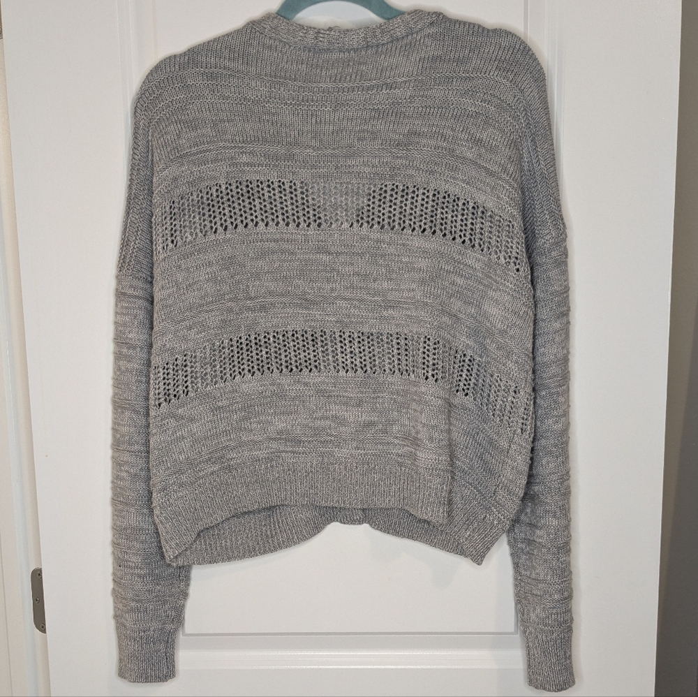 Time And Tru Gray Button-Up Women's Sweater Size XXL - Picture 2 of 5